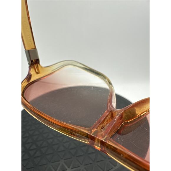 Vintage Foster Grant Sunglasses Oversized Frames Brown Lens Brown Gold